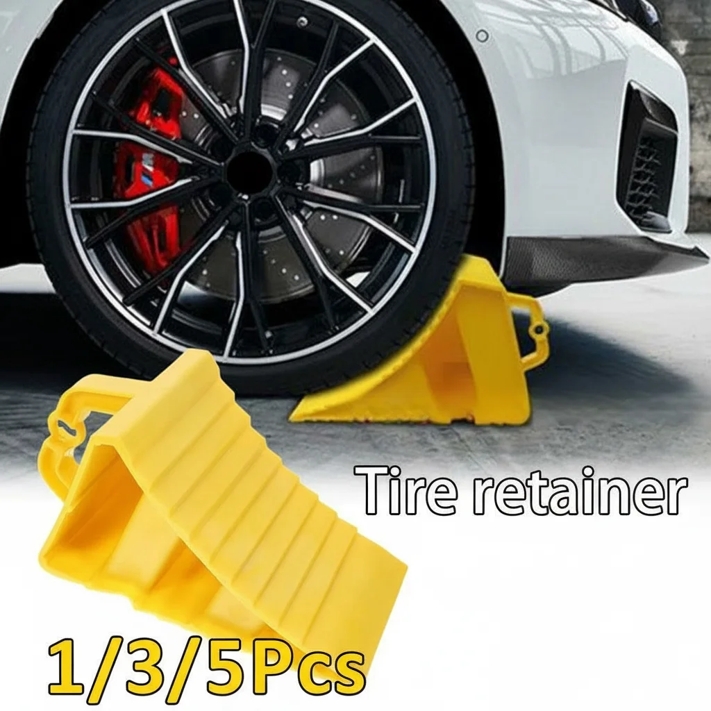 

Car Multipurpose Anti-Slip Wheel Chock Portable Tire Chocks Wear-Resistant Tire Stopper Wheel Stopper For Trucks Car
