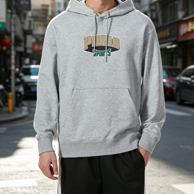 Puma Men Hoodie Pullover Hooded Sweatshirt French Terry 626179-04
