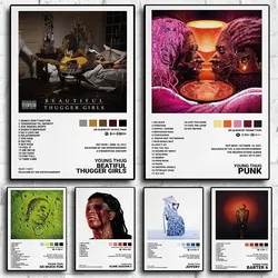 Hip Hop Rapper Young Thug So Much Fun Music Album Cover Print Posters For Room Canvas Painting Art Home Wall Decor Picture Gift