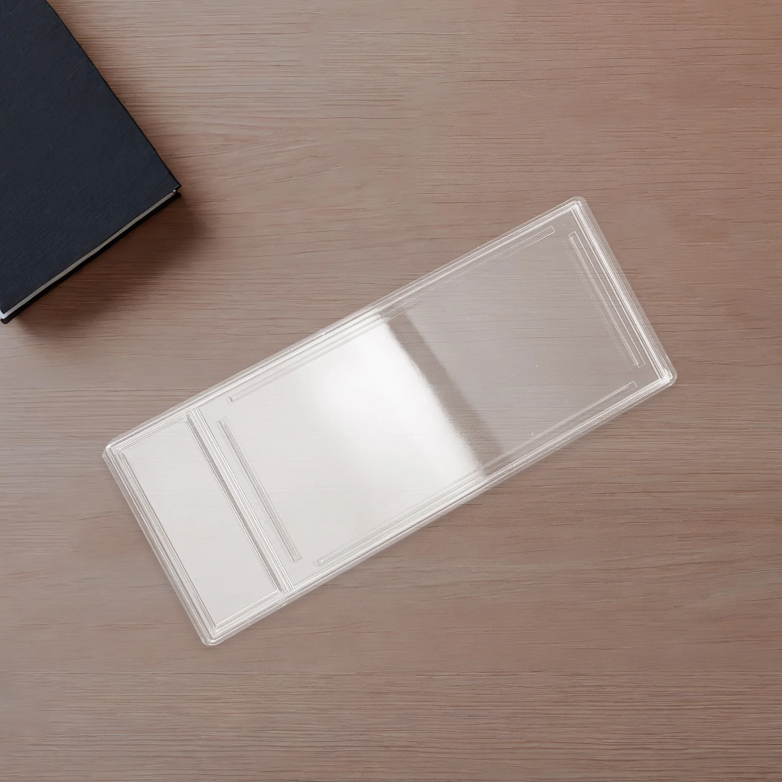 

5Pcs Trading Card Holder Case Clear 166x80mm Rigid Plastic Protector Display Box for Sports Game Cards Full View