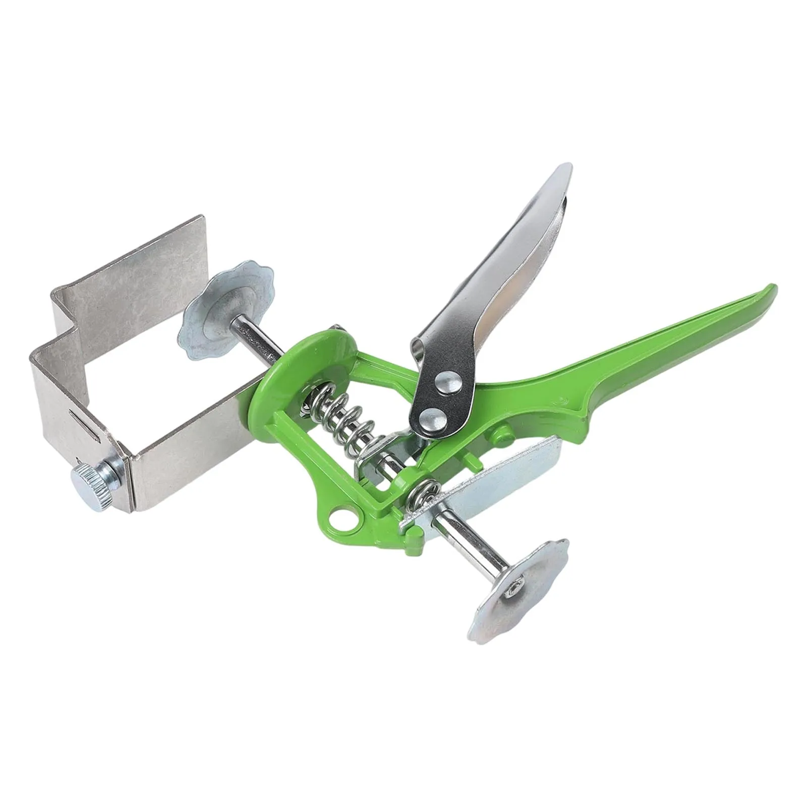 Push Type Quick Drawer Clamp L Bow M Shape For 15-50MM Wood Cabinet Wardrobe Door Panel Installation Fixing Tool Green