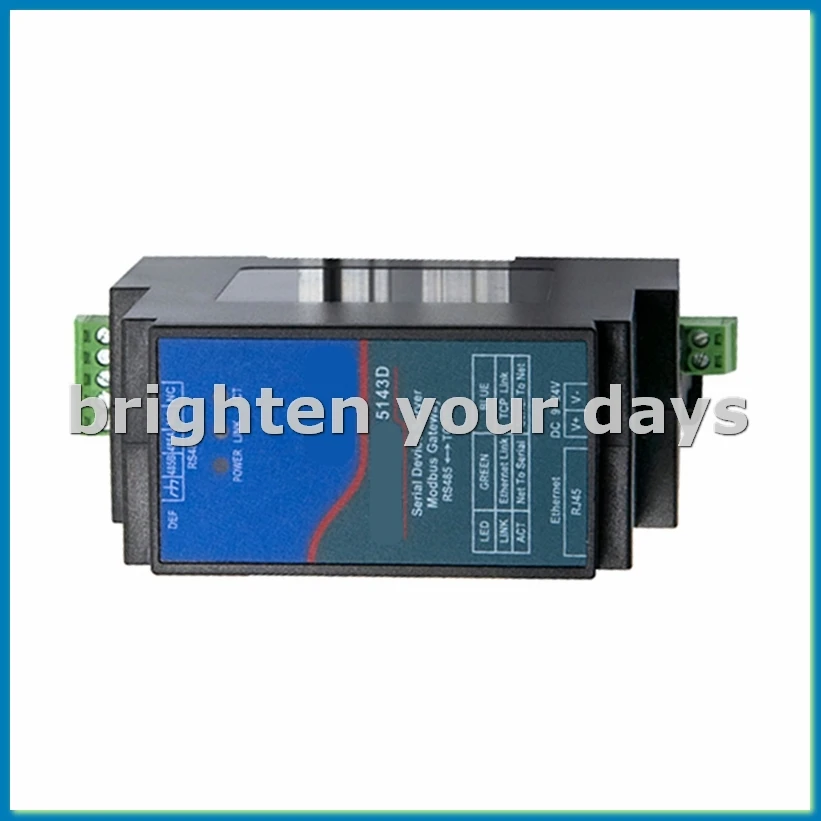 

Сервер последовательных устройств Din-Rail ZLAN5143D Шлюз Modbus RS485 от IP DC9-24V Поддержка полного дуплекса-VVNB