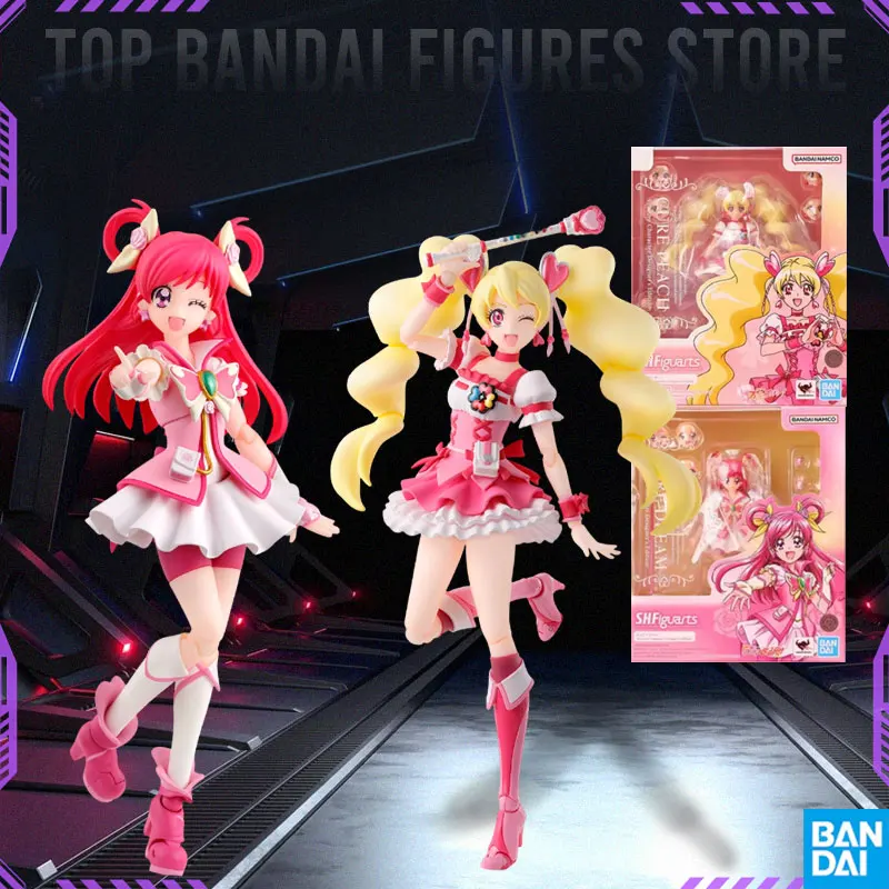 

Bandai Genuine Yes Pretty Cure 5 CURE DREAM CURE PEACH Character Designer In Stock Anime Figure Joints Movable Model Toys Gift