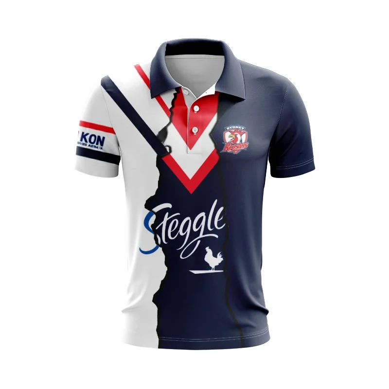 

POLO Sydney Rooster League style rugby team away jersey for the 2018 season