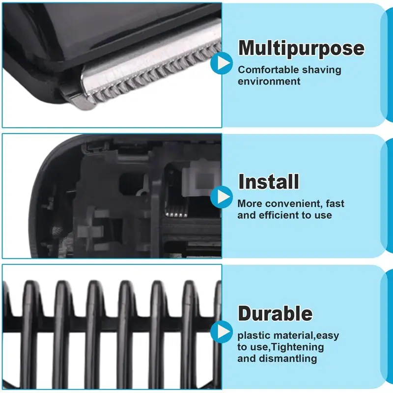 

ABVI-Beard Trimmer Attachment For Braun Series 5, 6 And 7 Electric Razors Shaver 5018S, 5020S, 6075Cc, 7071Cc, 7075Cc, 7085Cc Pa