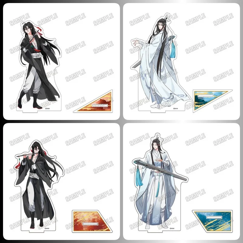 Grandmaster of Demonic Cultivation ANIME 15CM Wei Ying Lan Zhan Acrylic Figure Stand Model Cosplay Toy Birthday Gift keychain