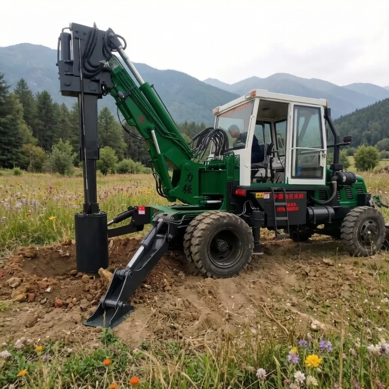Rotary Drilling Rig Auger Bore Pile Foundation Machine Hydraulic Crawler for Construction Bridge Building Drilling