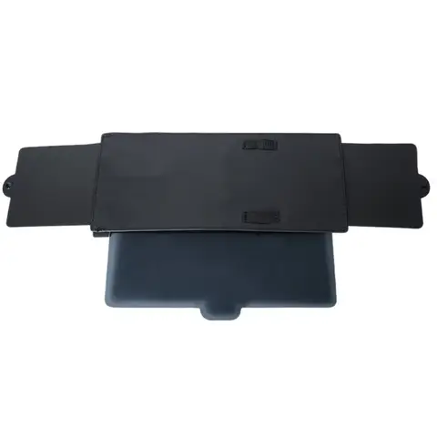 Anti-UV   Sun Visor Adjustable Zipper Slider Sun Visor Extender Universal Clear View Car Sun Visor Extension