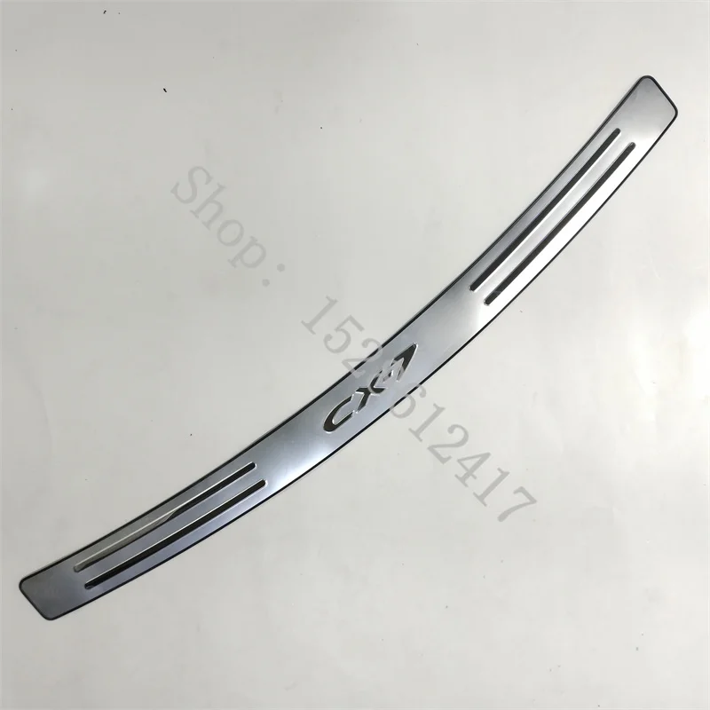 

For Mazda CX-7 CX7 2010 2011 2012~2015 Stainless Steel Door Rear Bumper Protector Sill Trunk Tread Plate Trim Car Accessories