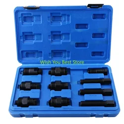 10 piece motorcycle tool repair set, magnetic, electric, code pulling, electromagnetic machine, puller set, auto repair