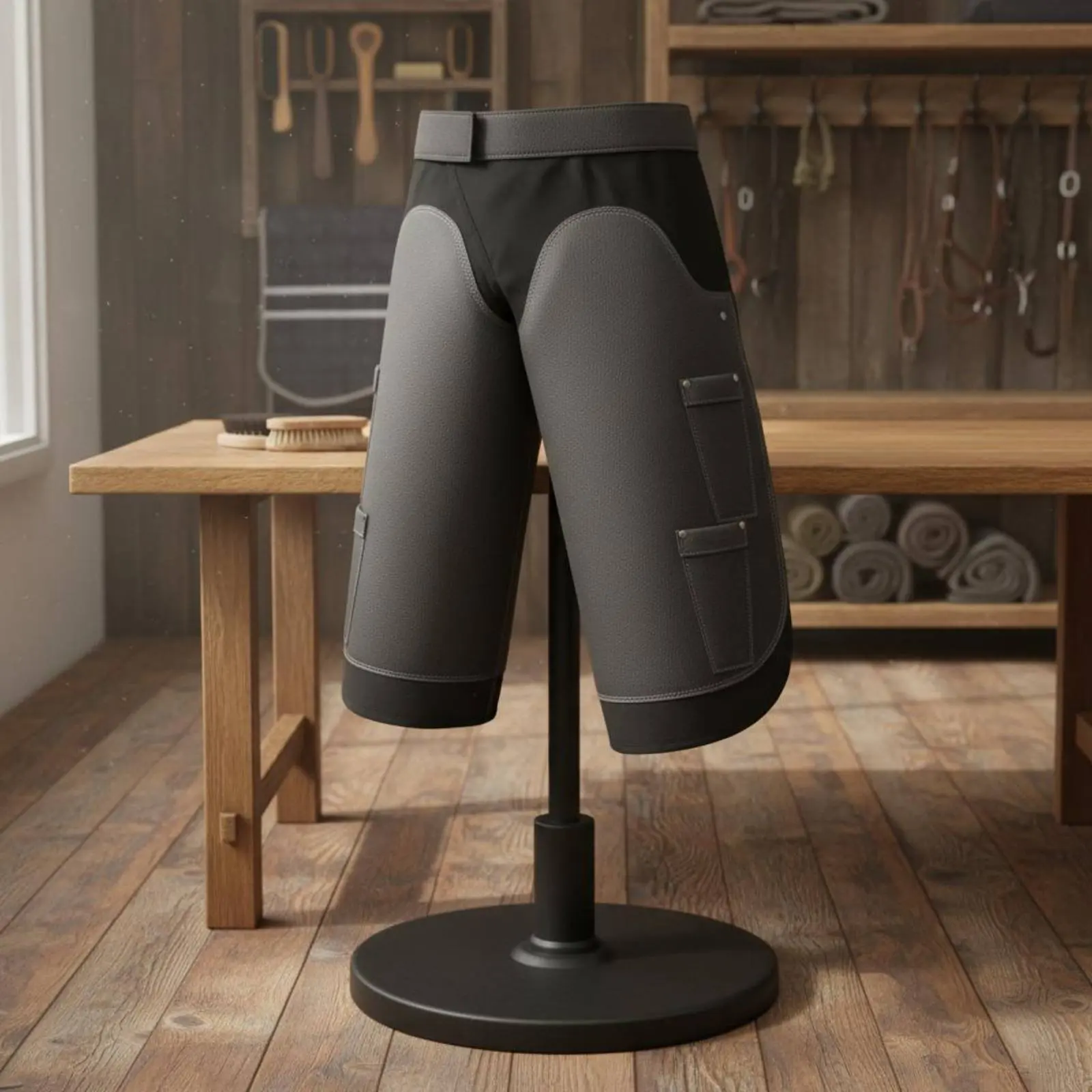 Hoof Nail Apron Safety Hoof Trimming Apron Farrier Chaps Heavy-Duty Horseshoeing Chaps Wear-Resistant for Farriers