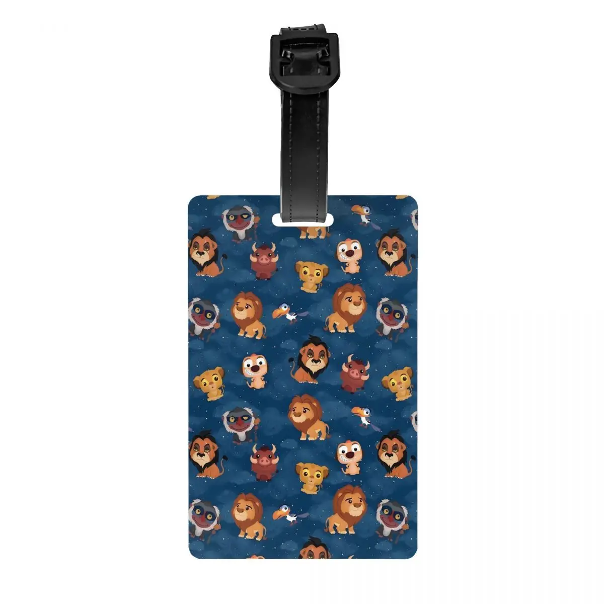

Custom The Lion King Luggage Tag Travel Bag Suitcase Privacy Cover ID Label