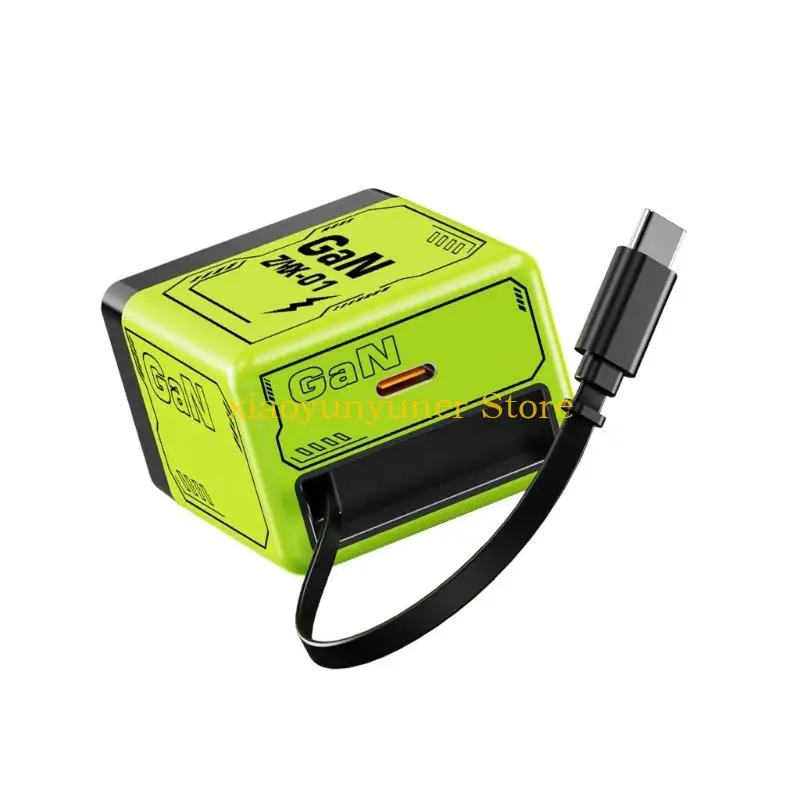 P9JB 120W Double Port Head Fast Charging Advanced Heat Dissipation Design for Travel Office