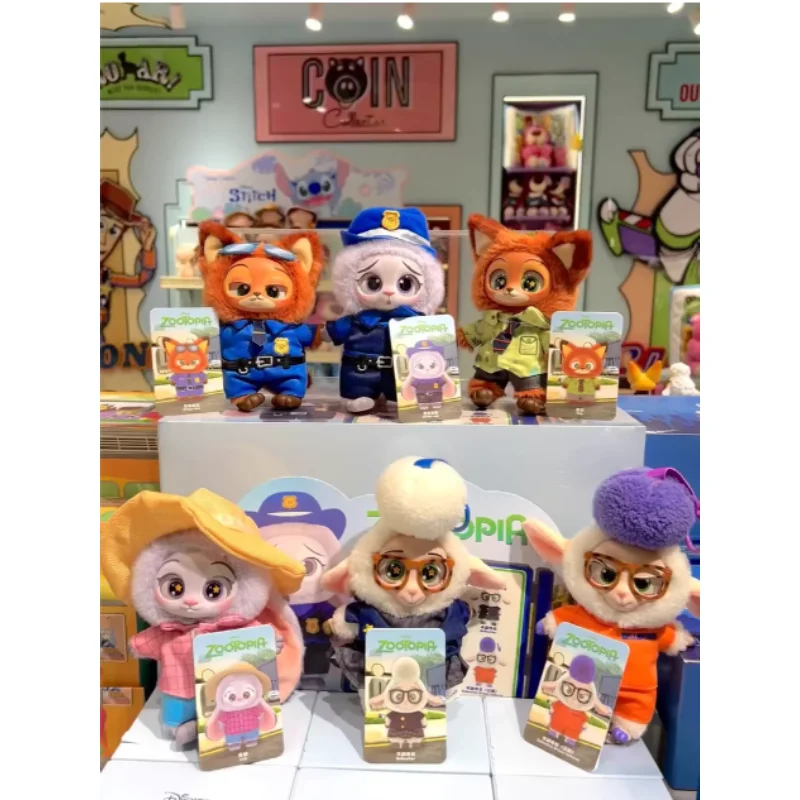 

Disney Zootopia Series Plastic Rubber Plush Toy Blind Box for Children Fans Birthday Gift