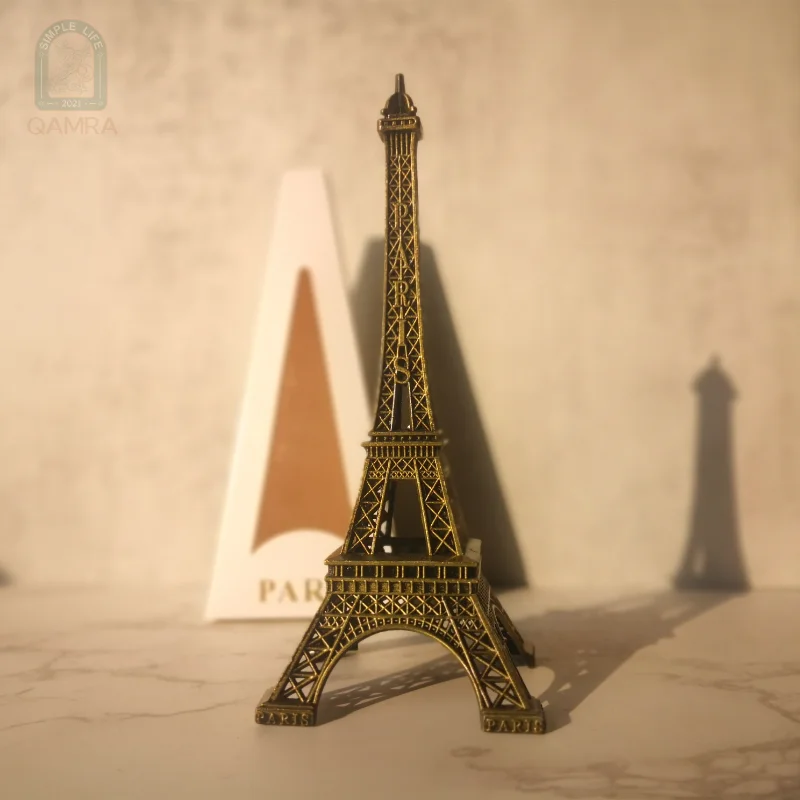 10 styles World Architectural Attractions Model Resin Ornaments Statue of Liberty Twin Eiffel Tower Colosseum Room