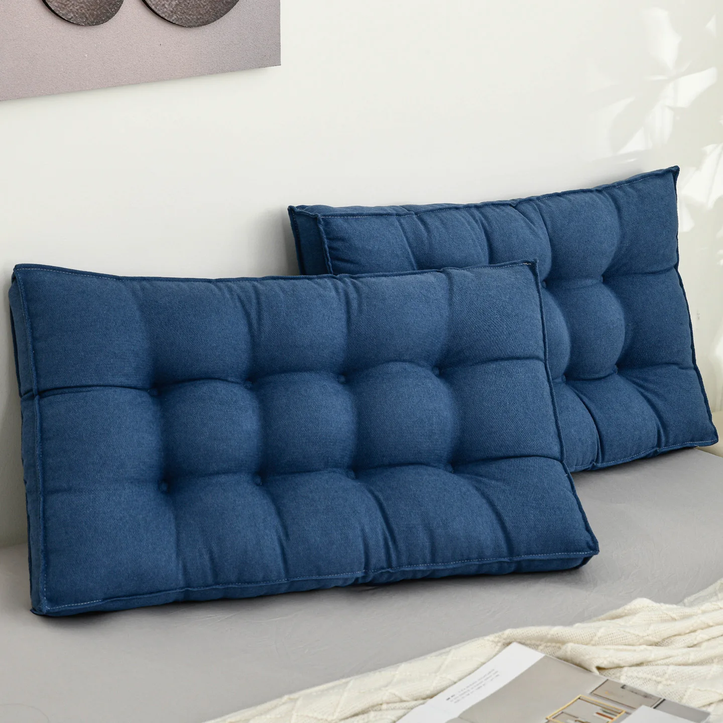 Cushion Rocking Chair Headboard Lumbar Support Bedroom Large Backrest Cushion Sofa Bed Pillow Cushion Bedroom Lumbar