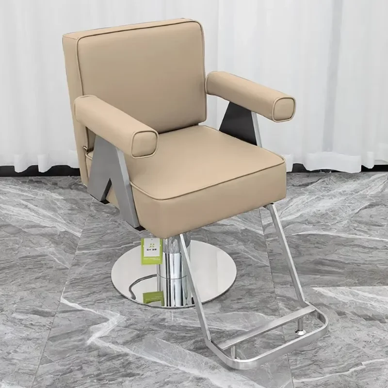 

Trendy Luxury Barber Chair Portable Elastic Comfortable Ergonomic Salon Chair Beauty Stylist Cadeira De Barbeiro Salon Furniture