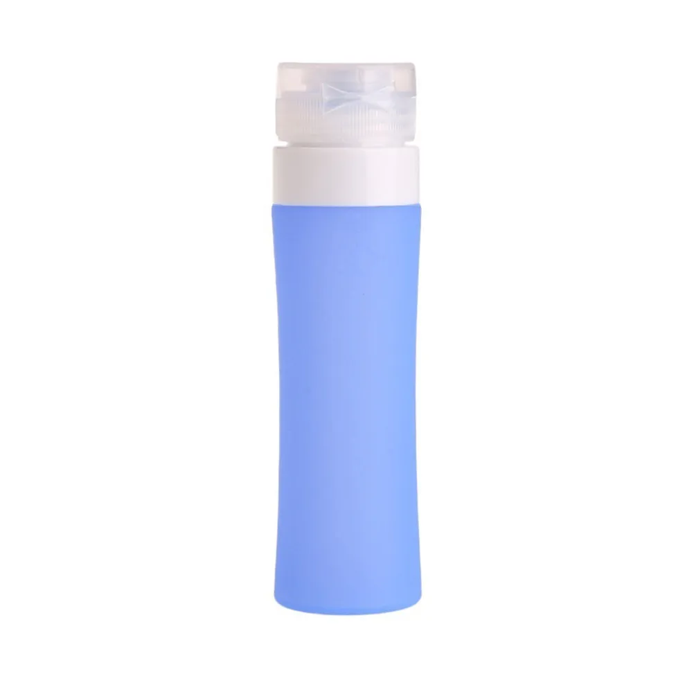 38Ml Food Grade Silicone Travel Bottles Wide Mouth Micropore Flow Control for Shampoo Body Wash Essential Oils Lotion DIY