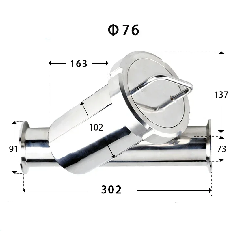 76Mm Pipe Od X 3" T…