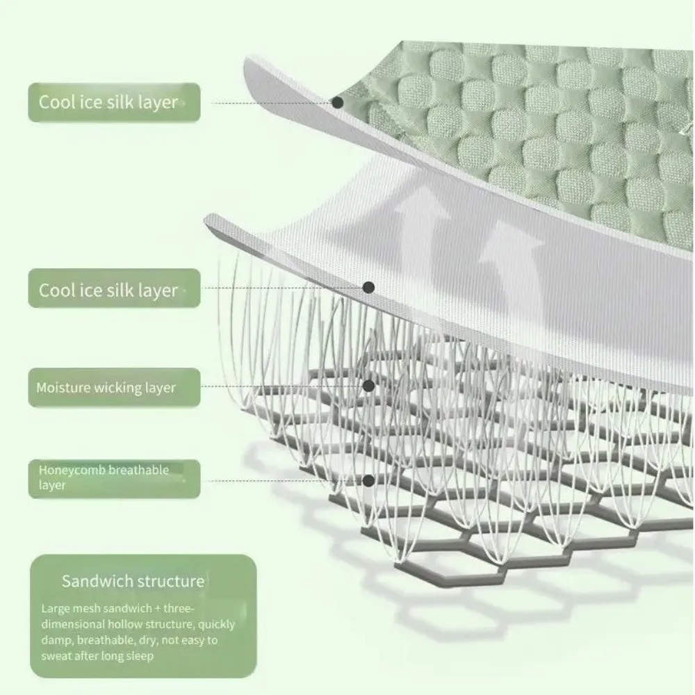 Universal Baby Stroller Cooling Mat Breathable Soft Baby Stroller Cushion Support Liner Pad Multifunctional Kids Cart Mat image 5