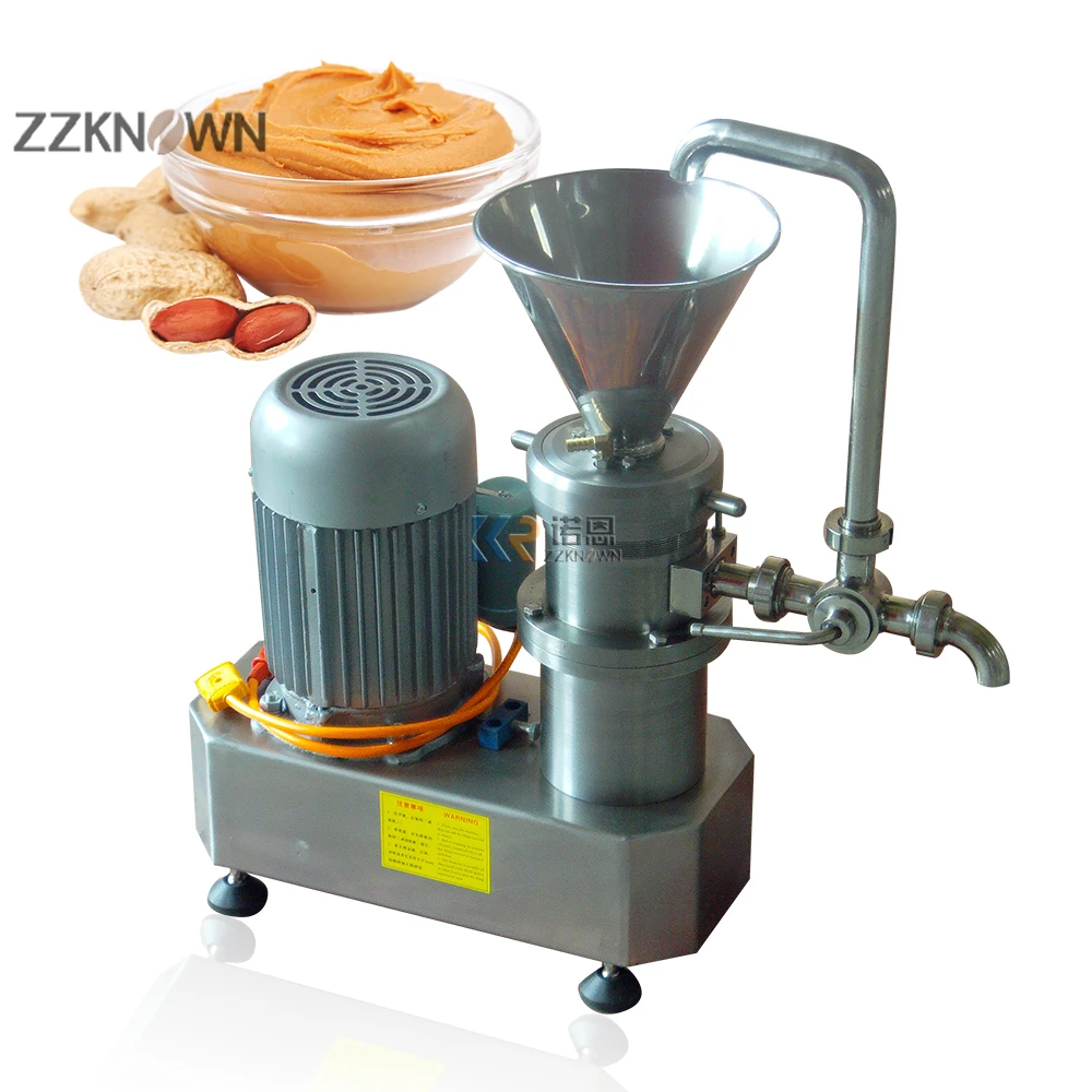 Peanut Grinder Colloid Mill Machine Sauce Making Machine Butter Making Peanut Sesame Tahini Grinding