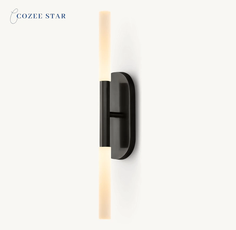 

Rousseau Linear Sconce Fixture Modern LED Wall Lamps Lustre Brass Wall Sconce Lamp Light Lighting Decoration