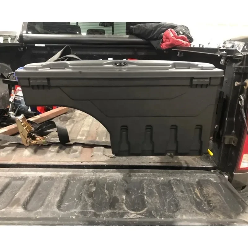 Truck bed Swing Case Waterproof Lockable Storage Box KSCPRO F150 Accessories Truck Bed Tool Box for F-150 15-19