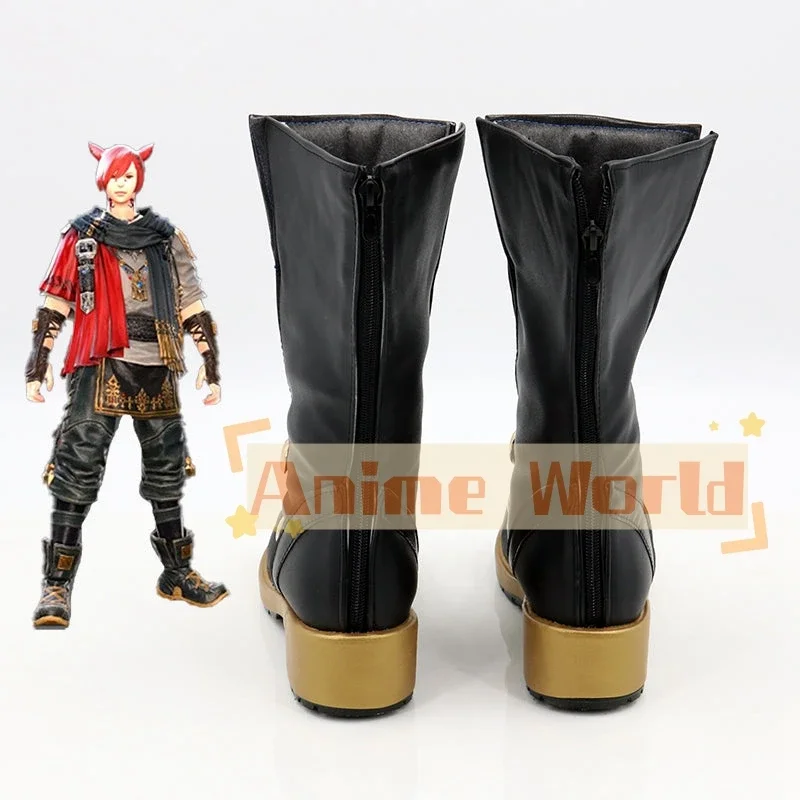 Final Fantasy XIV G'raha Tia Cosplay Schuhe