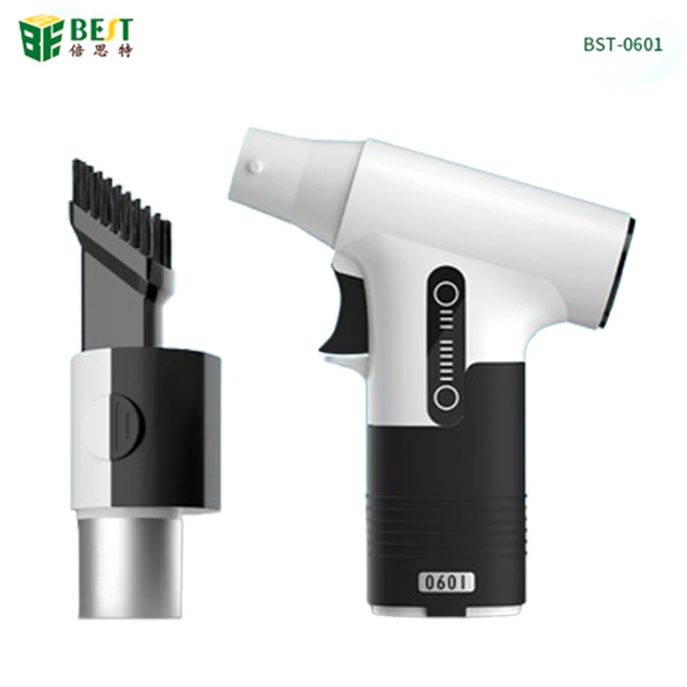 

Suction and Blowing Integrated Fan Brushless Motor Six-Speed Turbo Fan for Desktop Cleaning Car Dust Removal / Camping Fire