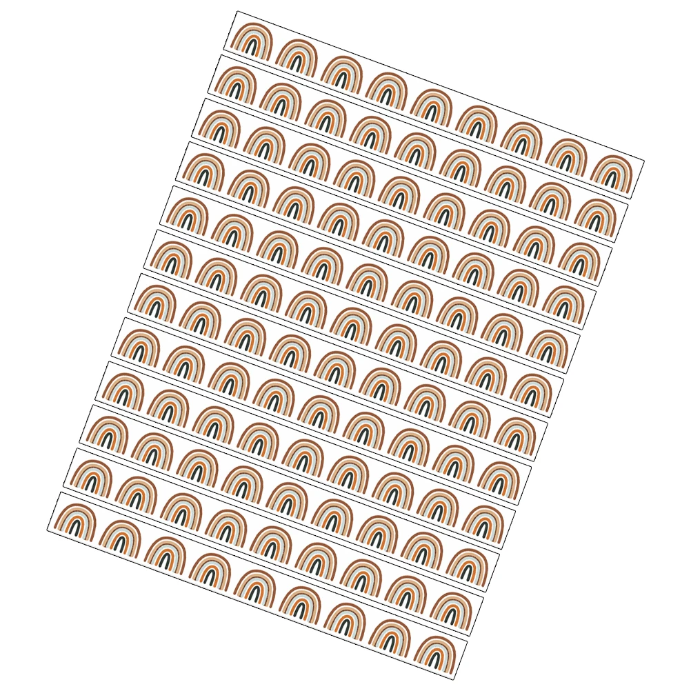 

12 Pcs Whiteboard Stickers Boards Strips Magnetic Decoration Bulletin Border Decorative