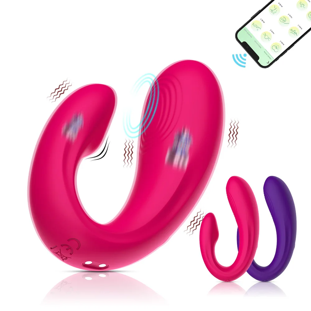 Wireless Bluetooth Dildo Vibrator Sex Toys for Women Remote APP Dual Control Wear Vibrating Vagina Ball Panties Toy for Adult 18