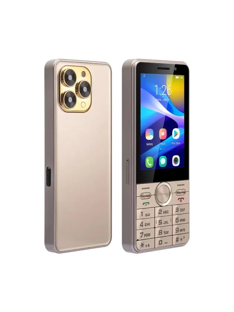 UNIWA HOPE XS17 3.5 Cal 4G klawiatura telefony ekran dotykowy inteligentny telefon Android 8.1 czterordzeniowy 2GB + 16GB 2500mAh telefon komórkowy Whatsapp — zdjęcie produktu 7
