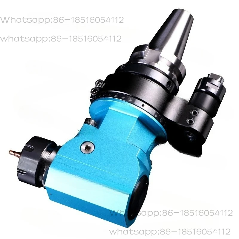 BT40-90 Degree Angle Head, Side Milling Shank  Right Angle Milling Head