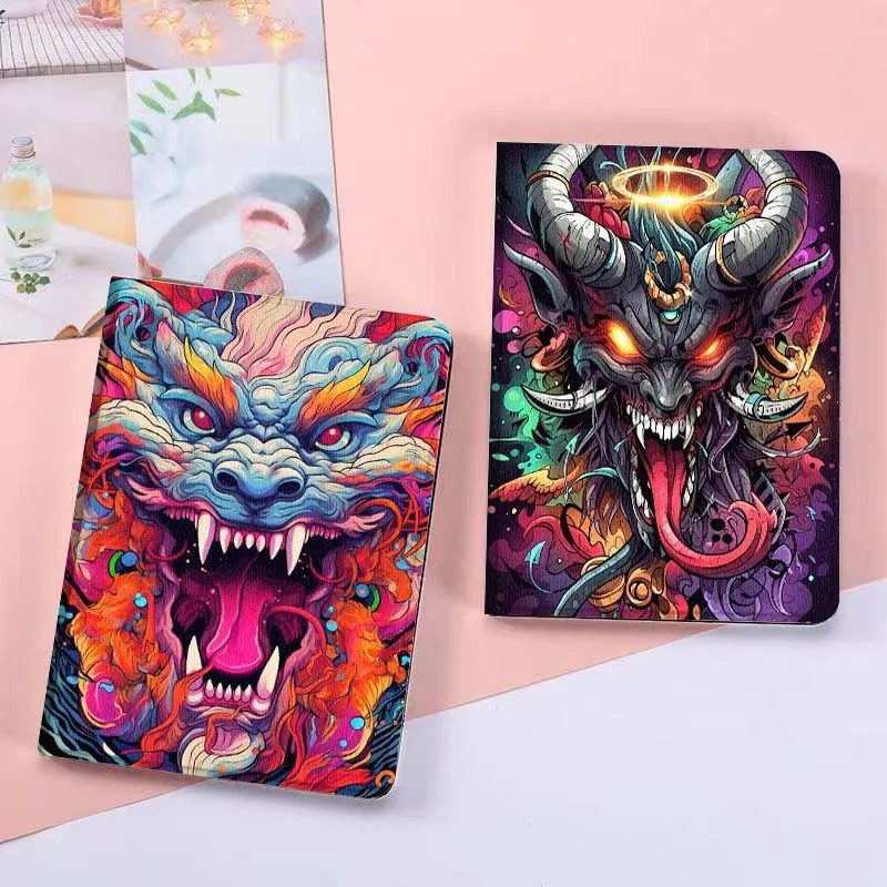 

Cartoon Lion Head Art Tablet Case For Huawei MatePad Pro Air 12 X Honor Pad 8 V8 9 13 GT GT2 3 12.6 13.3 Inch