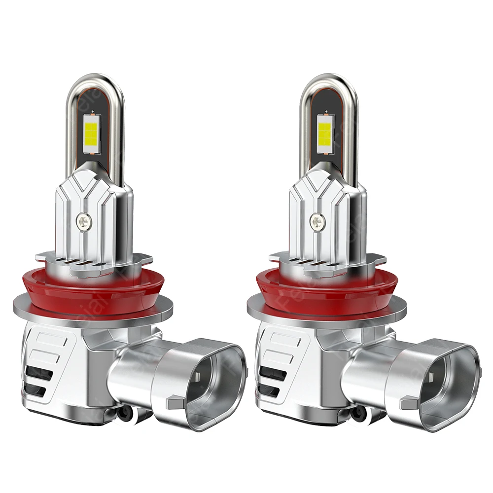 

Super Bright H11 LED Headlight Bulb H11 LED Canbus Bulb Plug and Play H11 LED Lamps High Power Wireless Turbo Fan Car Headlamp