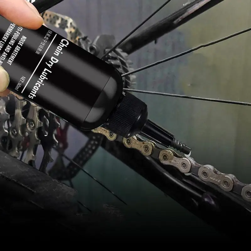 Chain Lube Bikes Chains Lube 60ml Dustproof Dry Waxy Chain Oil Anti-Rust And Wear Flywheel Chainring Lubrication For Road Bikes