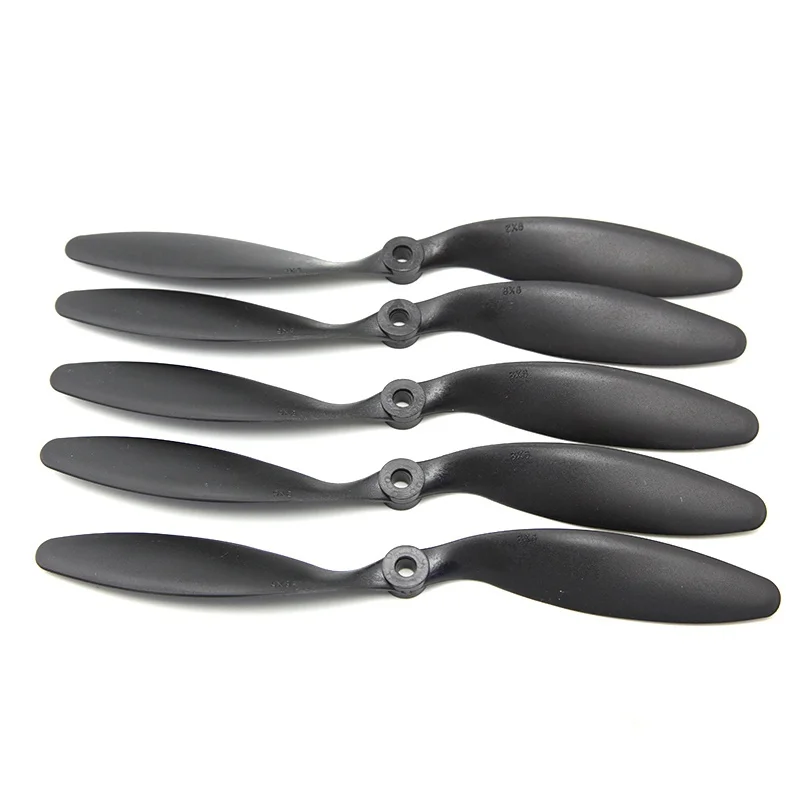 Fixed wing aircraft 8060 propeller SU27 magic board KT board special slurry 8-inch black soft propeller resistant to impact