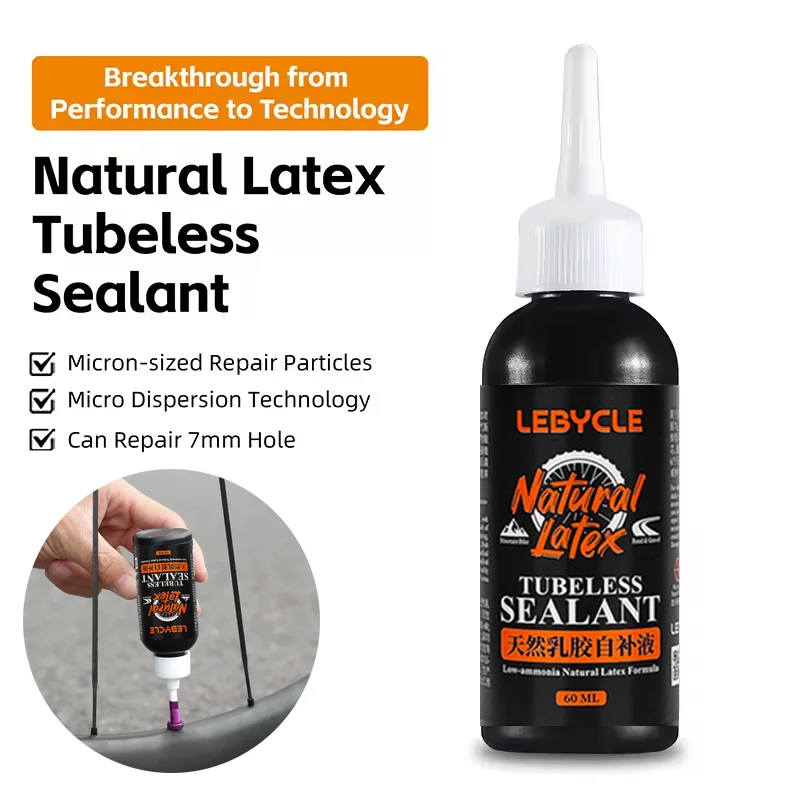 AliExpress 60ML Fast Repair Bike Tire Sealant for Tubeless Puncture Repair Fluid Long-Acting Latex for MTB Road Bicycle Tires Repair Fluid