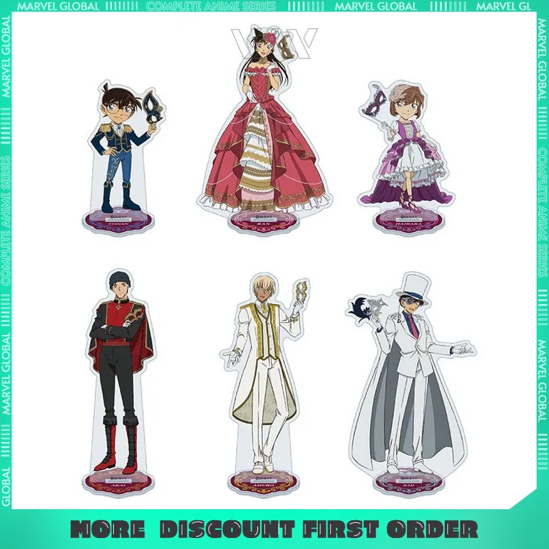 

Конан, акриловая подставка, бал-маскарад, детектив, аниме, периферийные устройства, Mōri Ran, настольные украшения, подарок на день рождения для девочек и мальчиков