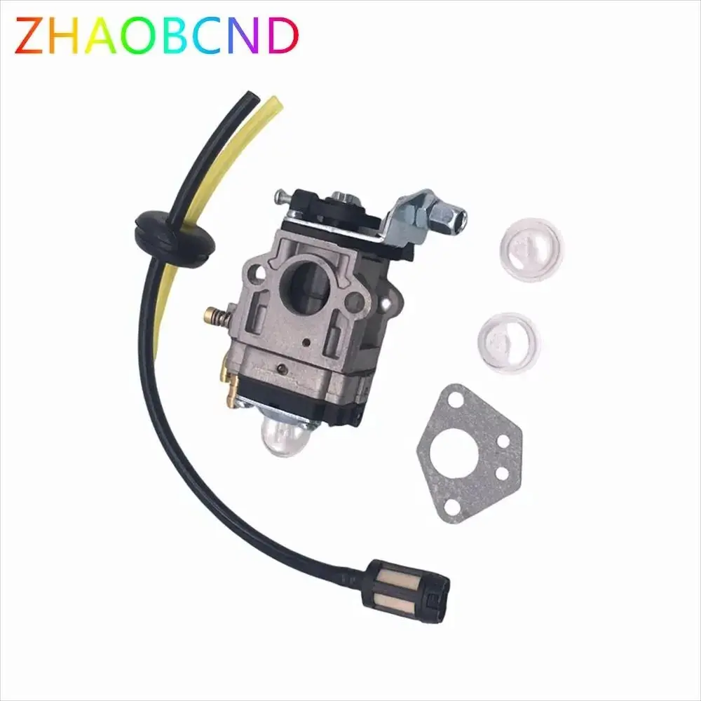 15mm Carburetor Kit For Brushcutter 43cc 49cc 52cc Strimmer Cutter Chainsaw Carb Accessories