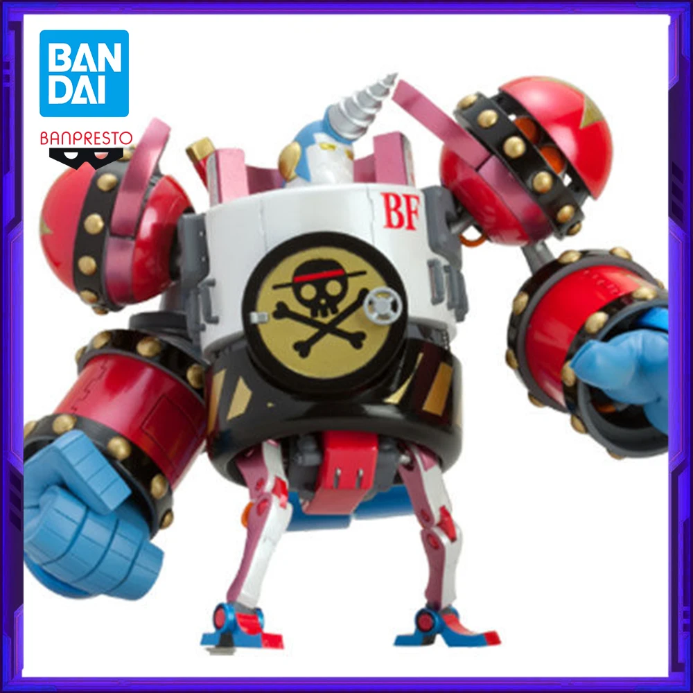 

В наличии Bandai Original Banpresto ONE PIECE SC Franky аниме фигурка модель игрушки