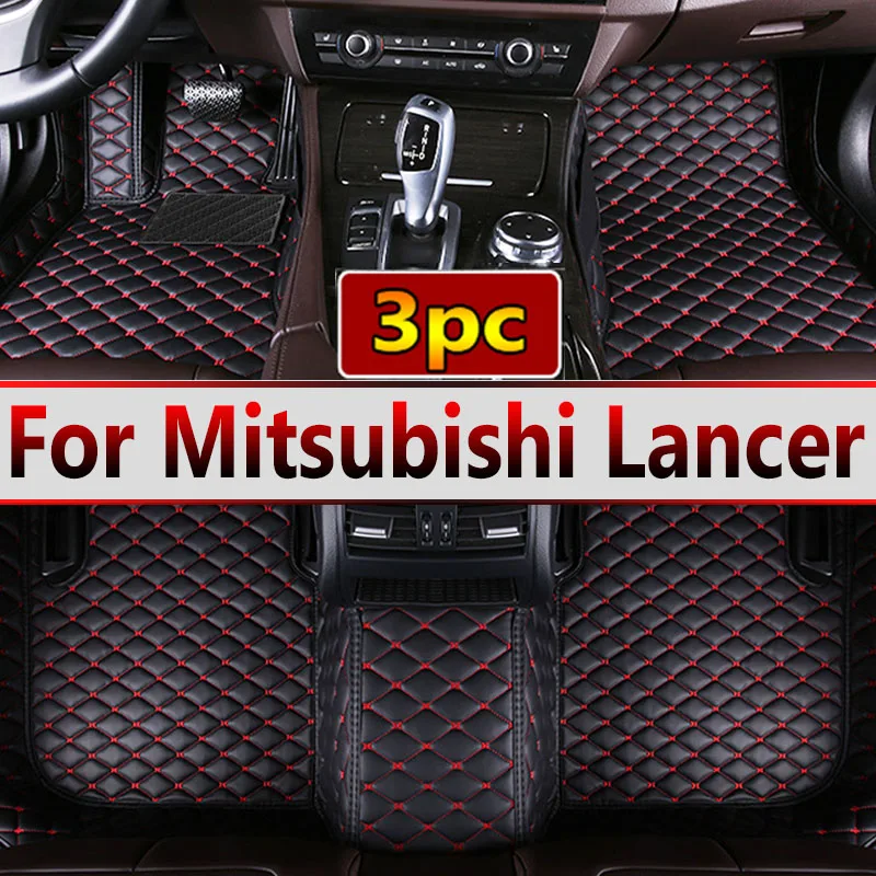 Car Floor Mat For Mitsubishi Lancer II Cedia Virage 2009~ 2014 Accesorios Para Auto Non-slip Floor Mats Car Accessories Interior