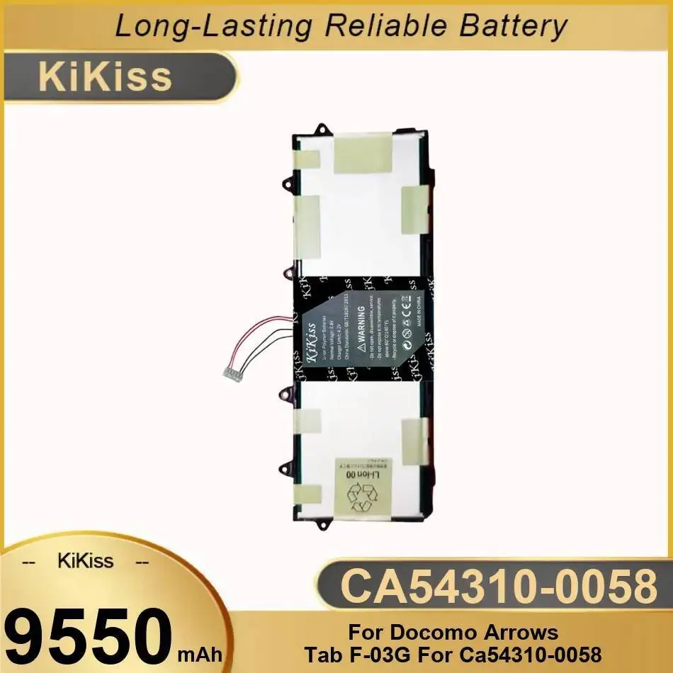 

Надежный блок питания 9550 мАч для батареи планшета Docomoarrows Tab F-03G CA54310-0058