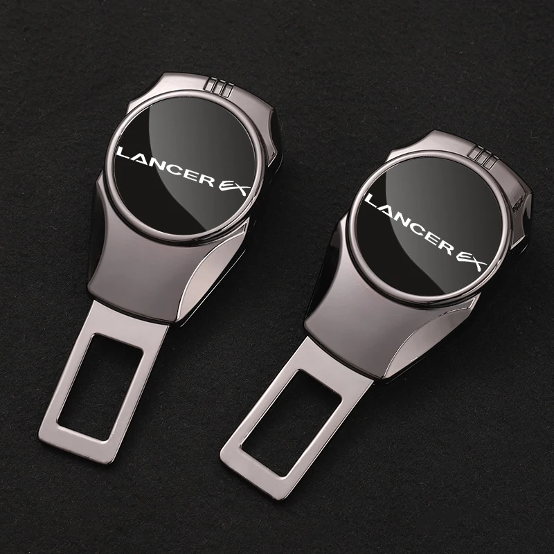 

Car Interior Seat belt Clip Metal Extenders Car Accessories For Mitsubishi Lancer