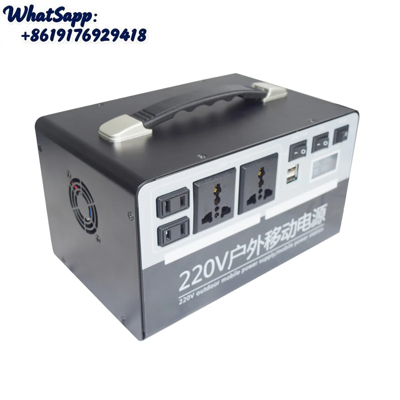 

Large Capacity 220V Mobile Power Supply Portable Home Outdoor Self-Driving Equipment Fast Charging Long-Lasting Endurance 1-Year