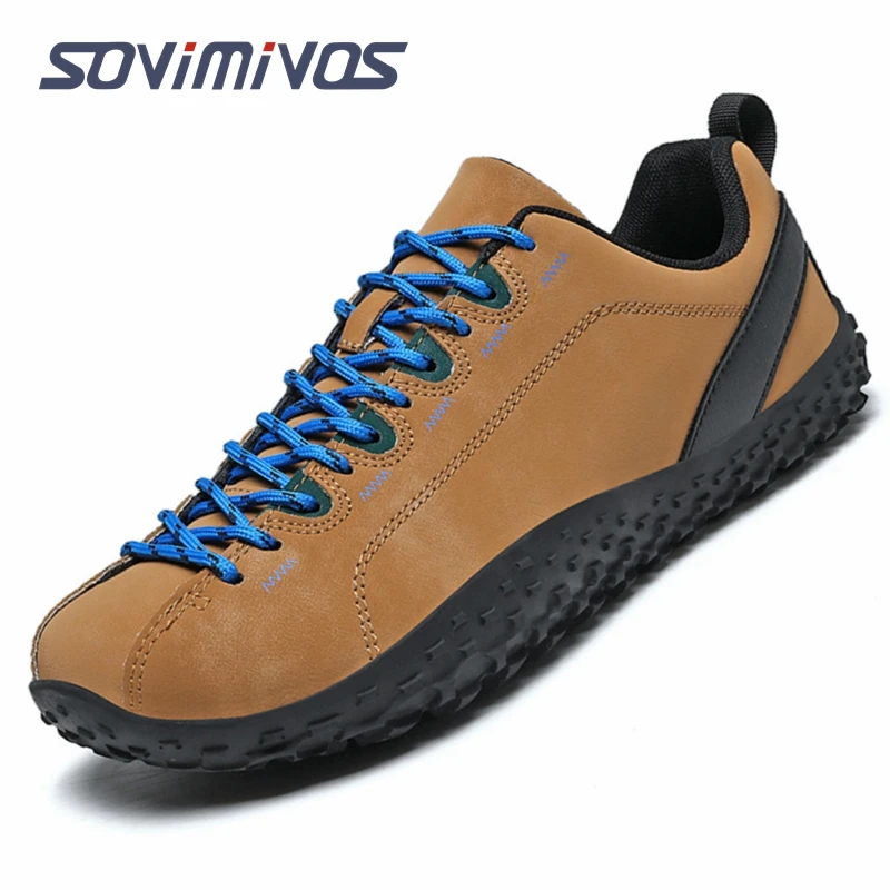 Sovimivos Barefoot Ground Feel Versatie Style Wide Airy Mesh Toe Box Minimal Heel Stack Lining Walking Shoe Footwear Sneakers