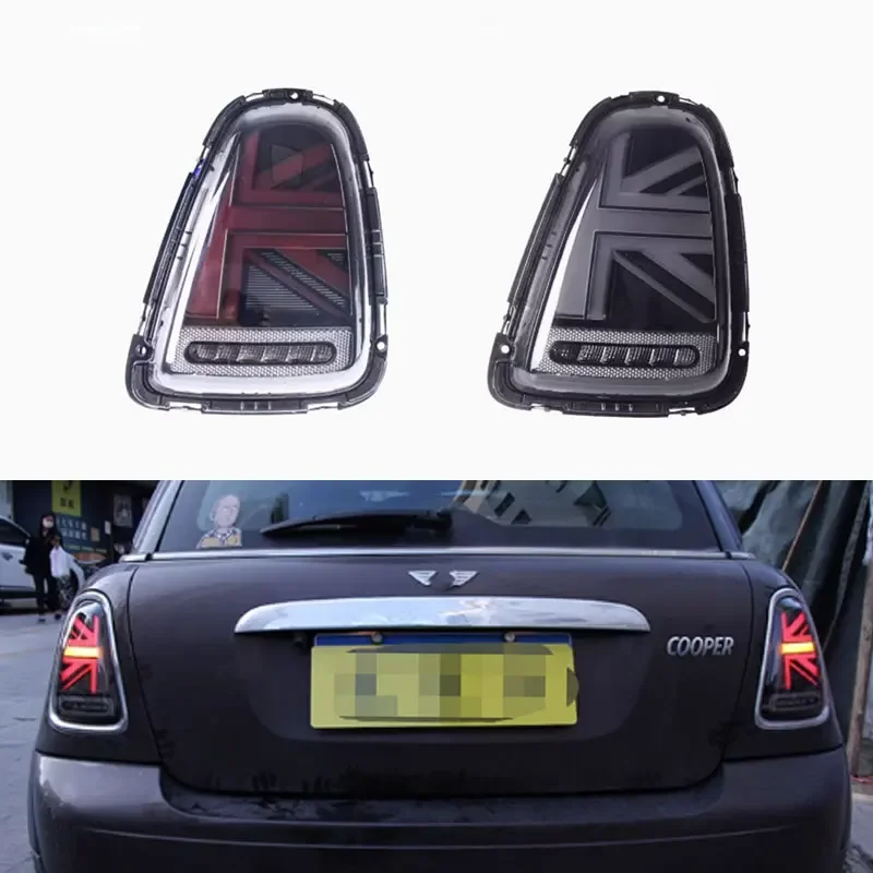 2007-2013y BM mini R56 red black car auto led rear back tail lamp light taillights electrical lighting systems for car