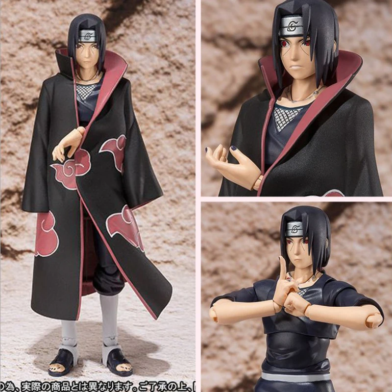 

Naruto SHF Model Uchiha Itachi Action Figure Anime Collection Doll Movable Toys