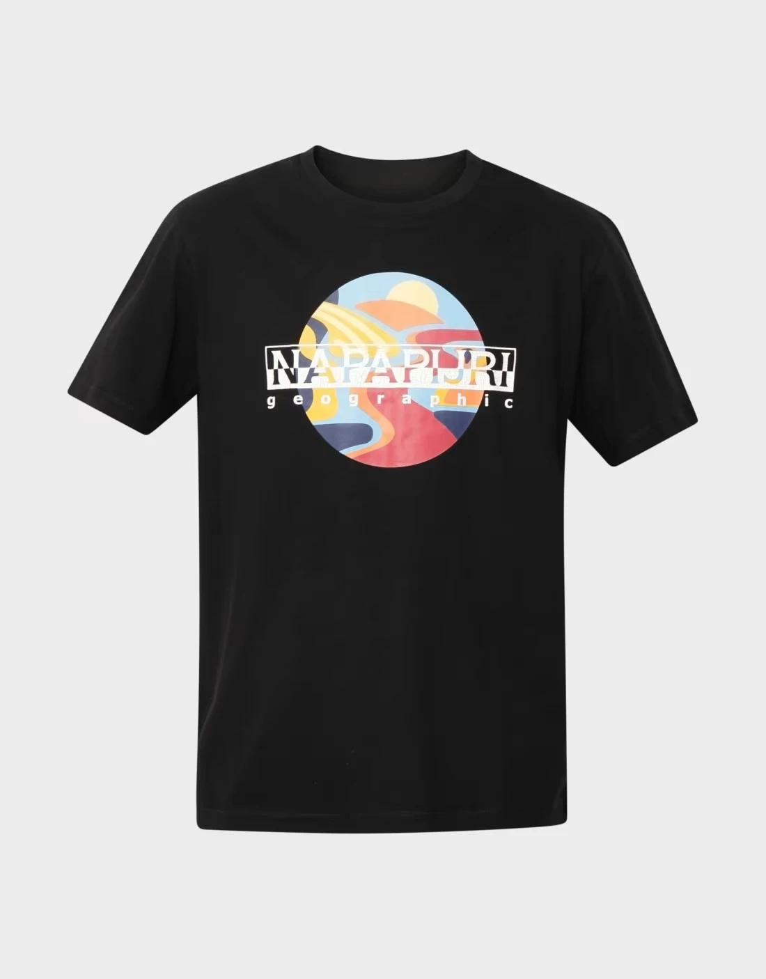 

Napapijri S-VALDOR SS Outdoor Sports Peripheral Pattern Printing Summer Luxury Brand Cotton Men's and Women's T-Shirts
