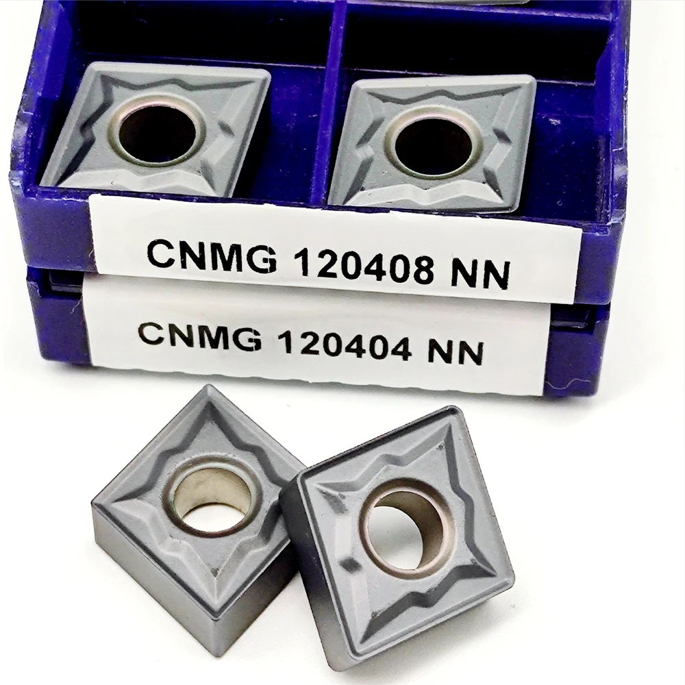 CNMG120404 CNMG120408 NN LT10 كربيد إدراج مخرطة CNC أداة الخارجية تحول دائم CNMG 120404 120408 أدوات القطع